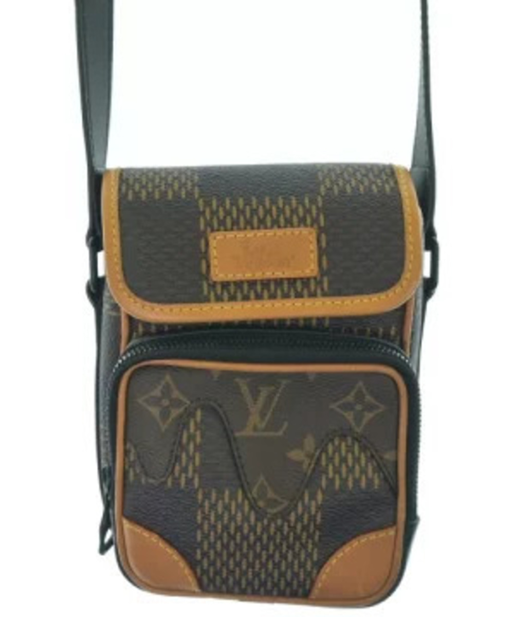 Louis Vuitton Shoulder Bag Brown All over